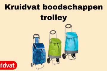 kruidvat boodschappentrolley
