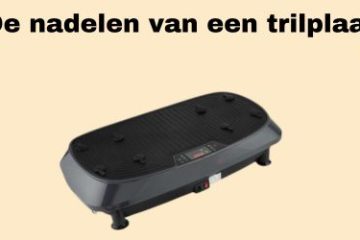 nadelen trilplaat