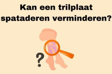 spataderen trilplaat