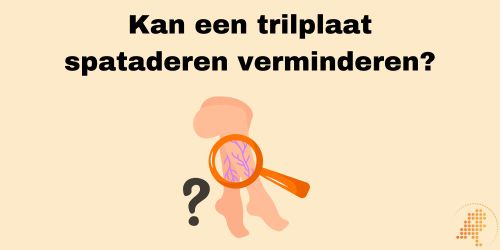 spataderen trilplaat