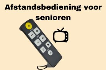 afstandsbediening senioren