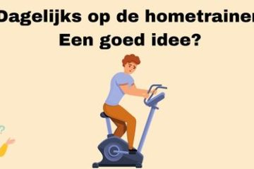 dagelijks op de hometrainer