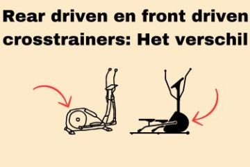 het verschil tussen front driven en rear driven crosstrainers
